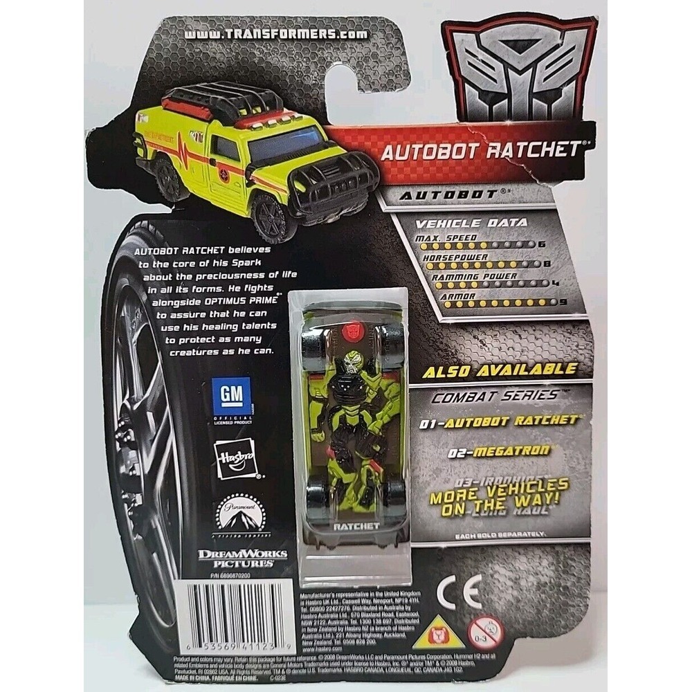 Transformers RPMs Autobot RATCHET Combat Series #01 2008 - Picture 3 of 9
